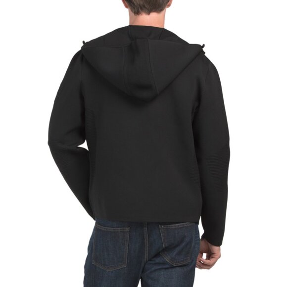 ROBERT BARAKETT Black Epsilon Full Zip Hoodie - Picture 2 of 2
